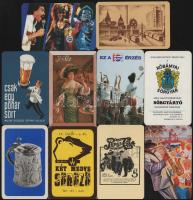 1969-1988 10 db Sör és Pepsi kártyanaptár