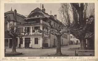 Auvernier Hotel du Lac of W. Zbinden
