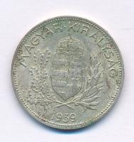 1939. 1P Ag T:XF patina Adamo P6