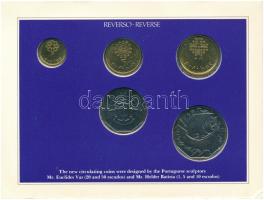 Portugália 1986. 1-50Esc (5xklf) forgalmi sor karton dísztokban T:UNC
Portugal 1986. 1 Escudo - 50 ...