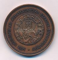 2000. "MÉE köszönti az Államalapítás ezredik évfordulóját" kétoldalas bronz naptárérem (42...