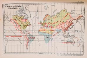 Dr. Supan Alexander. A fizikai földrajz alapvonalai. I-II. rész . Budapest, 1910. Kertész József Kön...