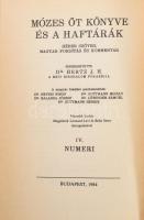 Szentírás. Mózes öt könyve és haftárák. I-V. kötet. Héber szöveg, magyar fordítás és kommentár. Szerk.: Dr. Hertz J. H. Bp.,1984, Akadémiai Kiadó. Kiadói egészvászon-kötések.