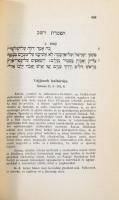 Szentírás. Mózes öt könyve és haftárák. I-V. kötet. Héber szöveg, magyar fordítás és kommentár. Szer...