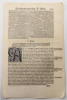 cca XVIII. sz.-XIX. sz. eleje, német nyelvű könyv/lexikon töredéke, 16 lap, benne többek közt a zsid...