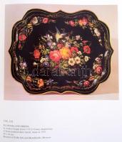 Krapivina, Irina: Russian Hand-Painted Trays. Leningrad, 1986, Aurora Art Publishers. Kiadói kartoná...