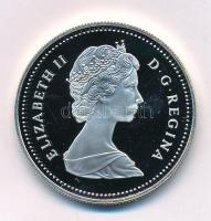 Kanada 1989. 1$ Ag "MacKenzie folyó" kapszulában T:PP
Canada 1989. 1 Dollar Ag "MacK...