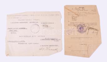 Zsidó család okmány és fotó hagyatéka ca 1900-1960 sok I. világháborús tanácsköztársasági és Horthy ...