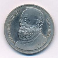 Svájc 1990B 5Fr Cu-Ni "Gottfried Keller" T:AU,XF
Switzerland 1990B 5 Francs Cu-Ni "G...