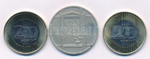 1985. 100Ft Cu-Ni "Kulturális Fórum" + 2023. 200Ft "Petőfi" + 2024. 200Ft "...