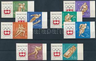 1963 Téli Olimpia (II.) - Innsbruck vágott sor (3.500)