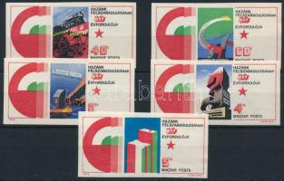 1975 Felszabadulás vágott sor (3.500)