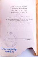 Petőfi Sándor: Magyar Szabadság. Petőfi Sándor válogatott költeményei. Vál., szerk, és az előszót írta: Barabás Tibor. Bp.,[1948.], Budapest Székesfőváros Irodalmi és Művészeti Intézet, 80 p. "EMERGÉ és Palma Kaucsuk Rt." Üzemi Bizottsága pecséttel az ajándékozási résznél. A pecsét mellett "Tervünnepély 948 VII. 31." Kiadói illusztrált papírkötés, foltos, szakadt, kissé hiányos borítóval, foltos lapokkal.