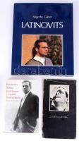 3 db Latinovits Zoltánnal kapcsolatos könyv: Emlékszem a röpülés boldogságára, Latinovits Zoltán, Szigethy Gábor: Latinovits