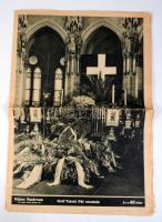 1941 Gróf Teleki Pál ravatala és temetése a Képes Vasárnap különszámában