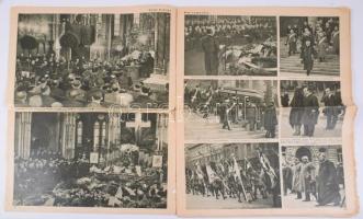 1941 Gróf Teleki Pál ravatala és temetése a Képes Vasárnap különszámában