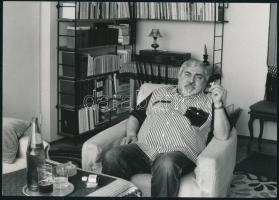 Erdei Katalin: Utassy József (1941-2010) költő 18x13 cm Jelzett fotó