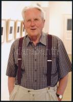 Lambert Attila: Czigány György (1931) író Jelzett fotó 18x13 cm