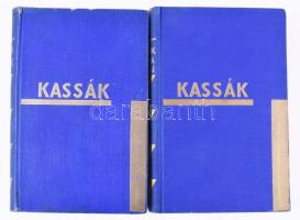 Kassák Lajos 2 kötete: Marika, énekelj! Napok a mi napjaink. - Az új magyar regény. Bp., [1930], Pantheon, (Globus-ny.), Első kiadás. Kiadói aranyozott egészvászon-kötés,