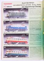 1980-1982 3 db Fleischmann modellvasút katalógus