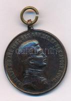 1917. "Károly Bronz Vitézségi Érem" bronz kitüntetés, eltérő portré, "GÁL" gyártói jelzéssel, mellszalag nélkül T:XF