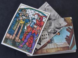 100 db MODERN motívum, üdvözlő képeslap: festmények / 100 modern motive postcards: paintings