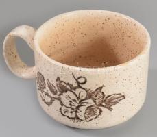 4 személyes angol kőporcelán teás és reggeliző készlet, Jelzett, matricás, hibátlan