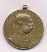 1898. "Jubileumi Emlékérem a Fegyveres Erő Számára / Signum memoriae (AVSTR)" bronz kitüntetés mellszalag nélkül T:XF