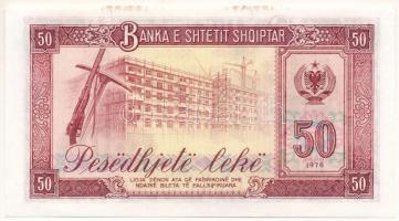 Albánia 1976. 50L piros "SPECIMEN (MINTA)" felülnyomással "000" T:AU
Albania 19...