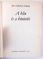 Dr. Lukács Tibor: A bűn és a büntetés. Bp., 1980, Minerva. Kiadói kartonált papírkötés, volt könyvtá...