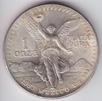 Mexikó 1983. 1Onza Ag "Szabadság" 1oz. T:2+