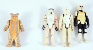 5 db Star Wars Logray és birodalmi katona akciófigura 7,5-8 cm