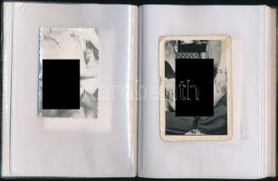 24 db vegyes erotikus, pornó fotó, változó méretben és állapotban, Fotex albumban