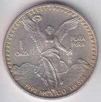 Mexikó 1993. 1Onza Ag "Szabadság" 1oz. T:2+