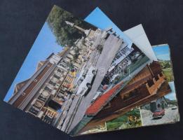200 db MODERN magyarországi város képeslap / 200 modern Hungarian town postcards