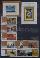 Szovjetunió modern tétel sok blokkal és kisívvel A4-es és közepes berakóban + jó minőségű ívberakóba...