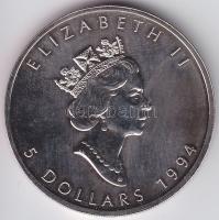 Kanada 1994. 5$ Ag "Elizabeth II." 1oz. T:BU
