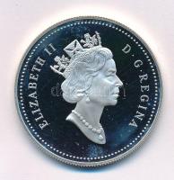 Kanada 1991. 1$ Ag "Az S.S. Frontenac 175. évfordulója" kapszulában T:PP fo., ujjlenyomat
...