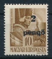 Nagyvárad I. 1945 2P/10f Bodor vizsgálójellel
