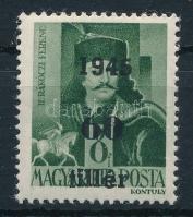 Nagyvárad I. 1945 60f/8f Bodor vizsgálójellel