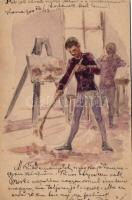 Military art studio hand-crafted