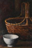 Tscharner János / Tscharner, Johann Wilhelm von (1886-1946): Csendélet. Olaj, vászon, jelezve balra ...