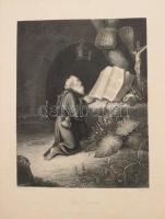 Élisabeth Vigée Le Brun (1755-1842) után Nicolas Henri Jacob (1782-1871) metszése: Marie Antoinette ...