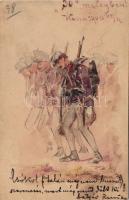 Military march hand-crafted