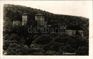 1933 Léka, Lockenhaus; vár / Burg / castle. Foto-Technik A. Stefsky (EK)