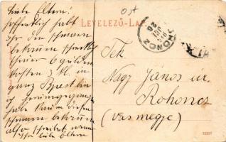 1915 Kisbáb, Kis-Baáb, Maly Báb (Báb); Partie aus dem Wald, Kastell / Részlet az erdőből, Kastély. K...