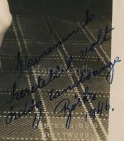 1946 Simon Böske (1907-1970) Miss Europa, az első magyar szépségkirálynő és hollíwoodi színésznő ded...