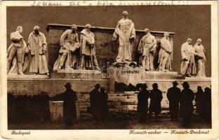 1929 Budapest V. Kossuth Lajos szobor (EB)
