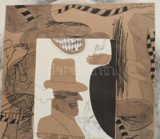 Szilvásy Nándor (1927-2011): A Krakkói Nemzetközi Grafikai Biennálé díjazott művészei, Műcsarnok, 19...