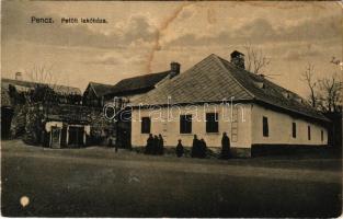 1936 Penc, Pencz; Petőfi Sándor lakóháza (fl)